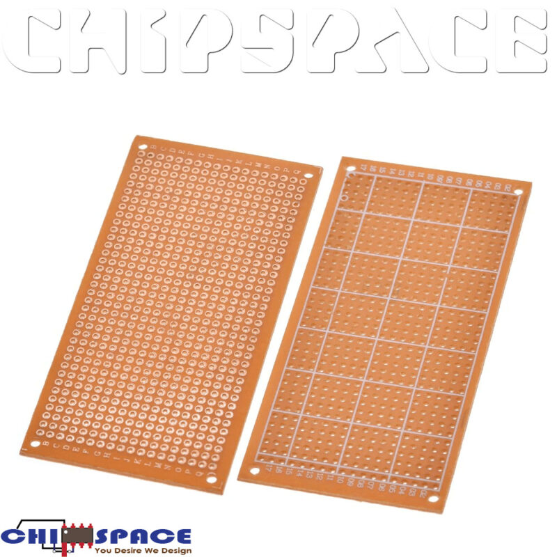 5x10cm Single Side Copper Tinned Plate Joint hole PCB