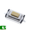 SPST 50mA @ 12VDC Top Actuated Rectangular SMD Button