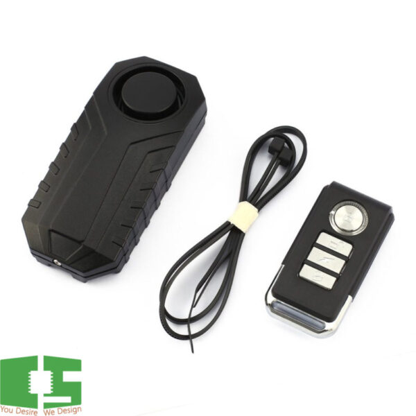 Anti-Theft 113dB Loud Wireless Remote Control Alarm Sensor