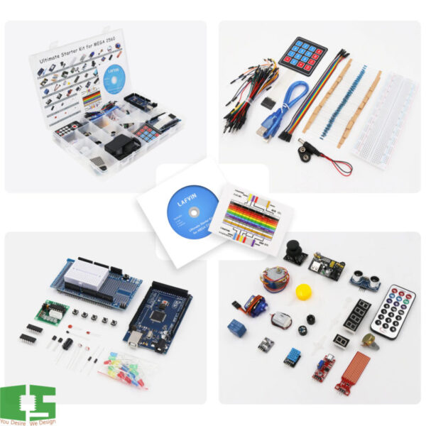 Arduino Mega 2560 Most Complete Starter Kit with Tutorial