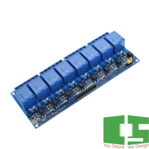 5v 8 Channel Relay Module with Optocoupler Relay Output
