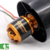 3500KV Brushless Motor with 55mm 6 Paddle EDF Ducted Fan