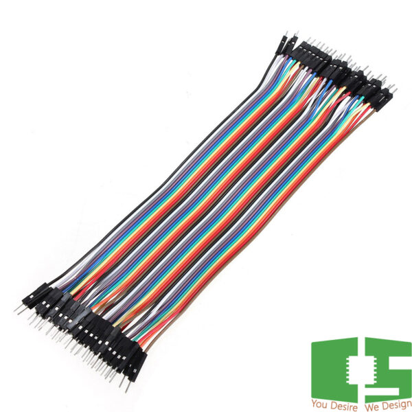 Male to Male 20cm Dupont 40 Pin Jumper Wire Connector