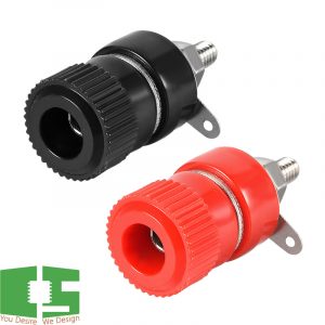 Banana Female Terminal Jack Plug Connector Red/Black Chipspace