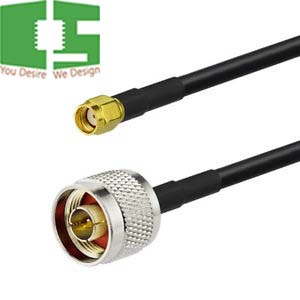 RF Wifi Antenna Extension Cable RP SMA Male To N Type Male Jumper Cable 50CM Chipspace