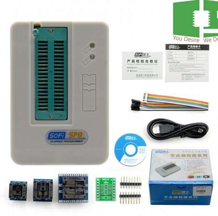 SOFI SP8-A EEPROM Professional High Speed USB IC Programmer Chipspace