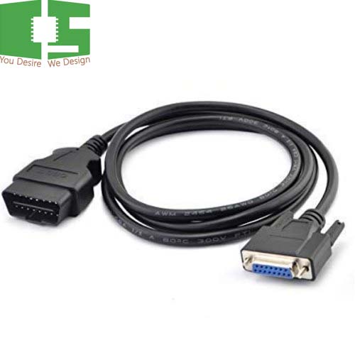 Obd2 Male To Obd2 Female Flashing Tool Cable Chipspace